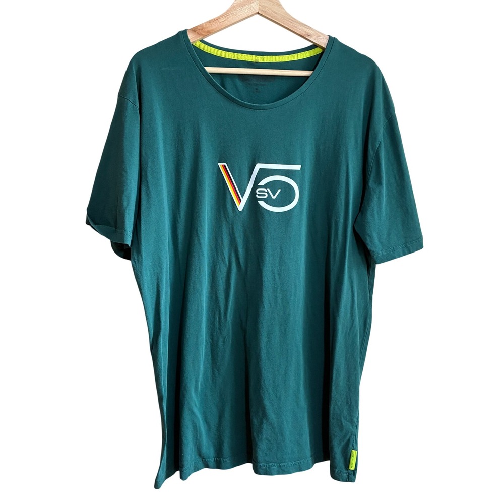 Aston Martin SV5 Formula One Team T-Shirt XL Green Mens Graphic Racing Tee